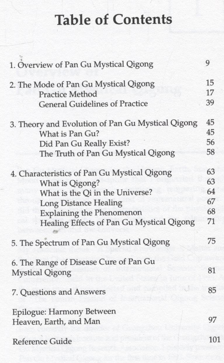 Pan Gu Mystical Qigong