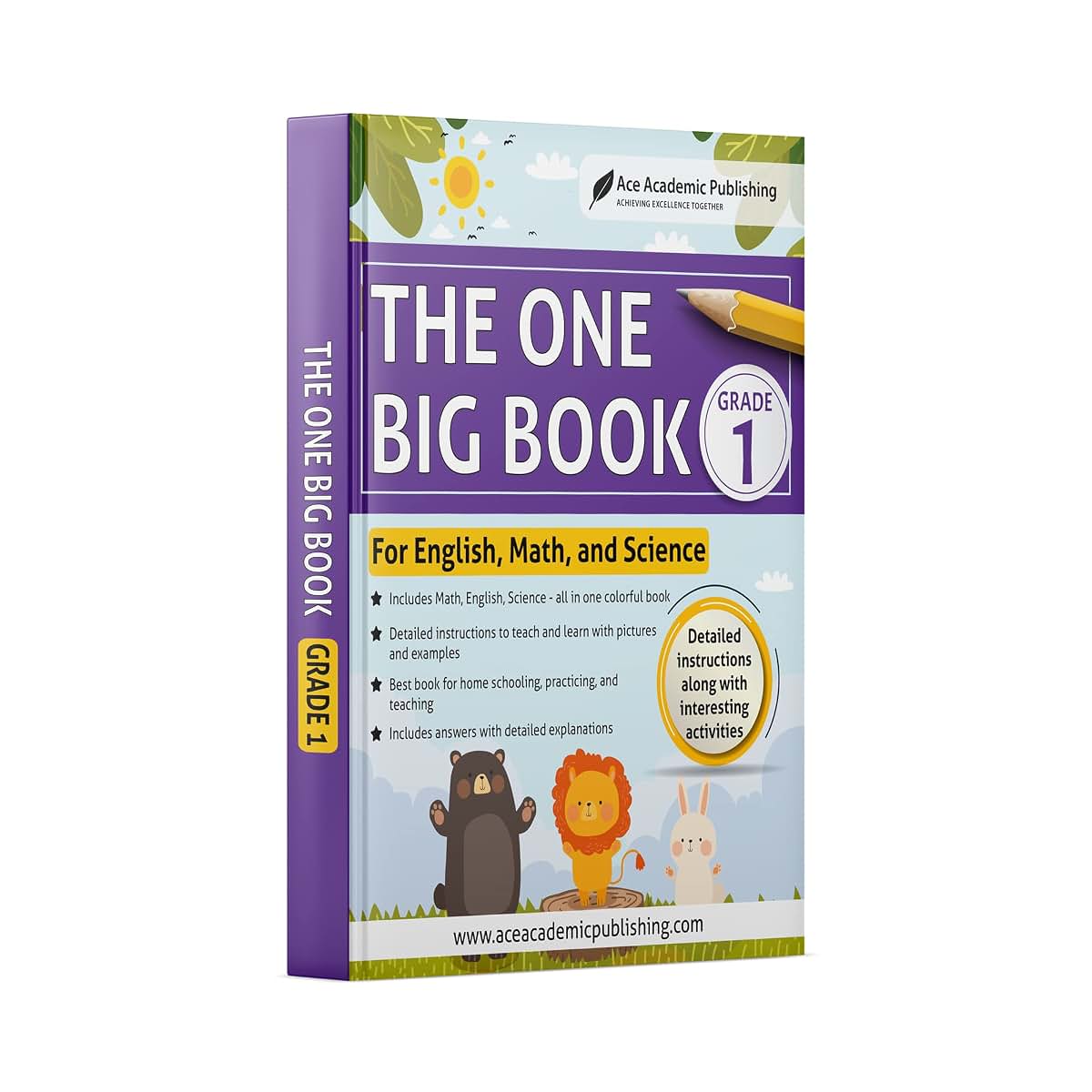 The One Big Book - Grade 1: For English, Math and Science
