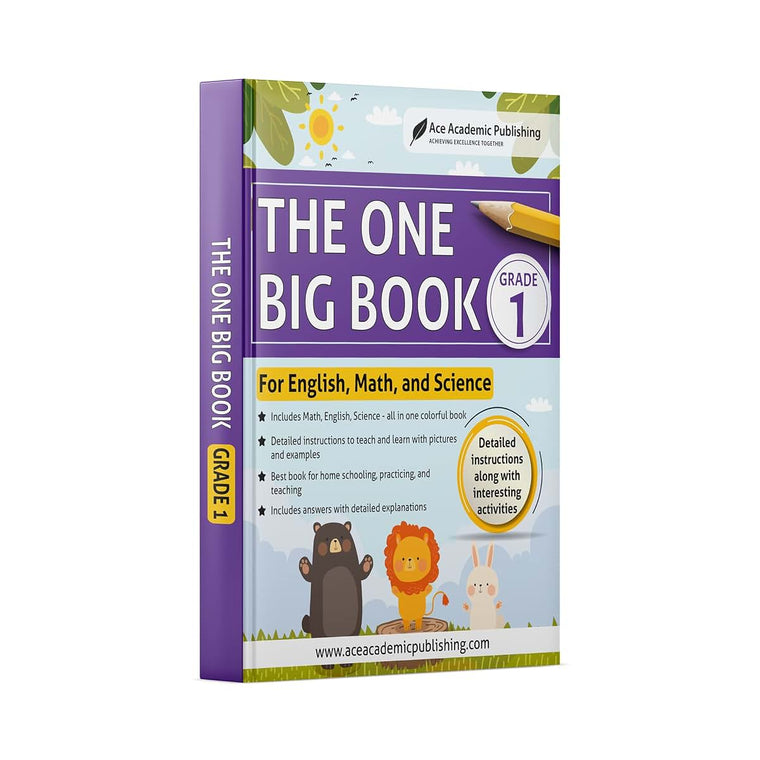 The One Big Book - Grade 1: For English, Math and Science