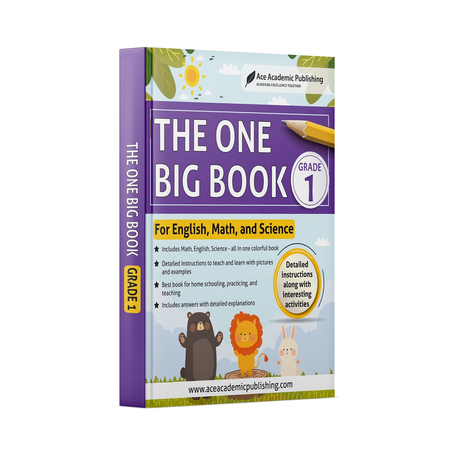 The One Big Book - Grade 1: For English, Math and Science