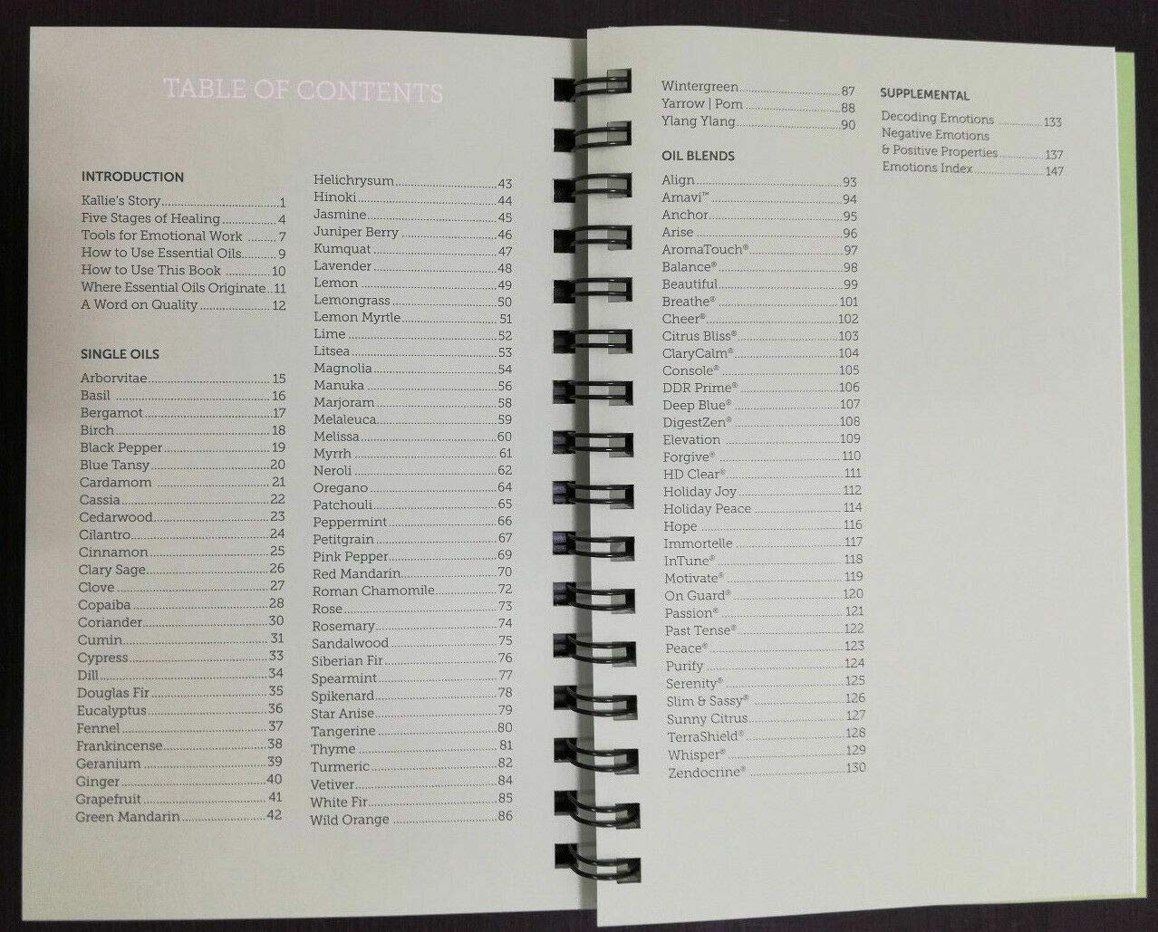 NEW Emotions & Essential Oils, 6th Edition