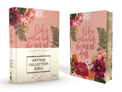 NIV, Artisan Collection Bible, Cloth over Board, Pink Floral
