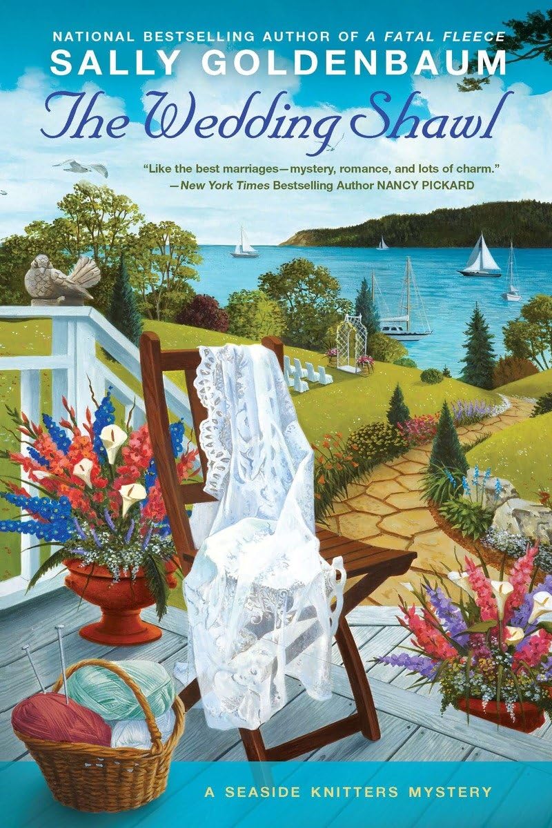 The Wedding Shawl: A Seaside Knitters Mystery by Goldenbaum,