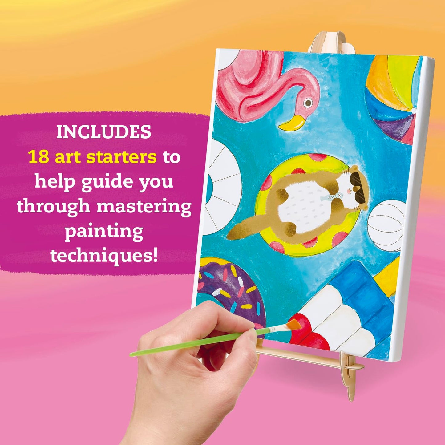 Canvas Painting Studio (Klutz Craft Kit)