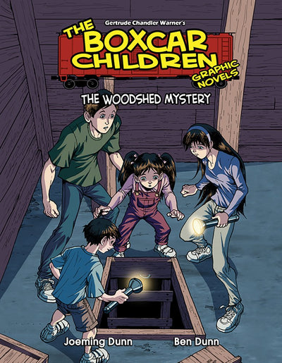 The Woodshed Mystery Graphic Novel (The Boxcar Children Graphic Novels)