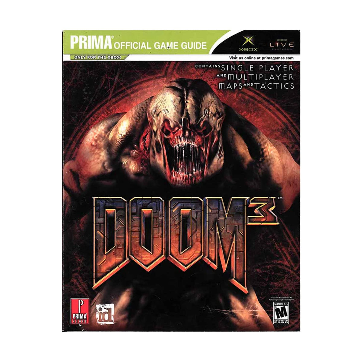 Doom 3 (Xbox) (Prima Official Game Guide)