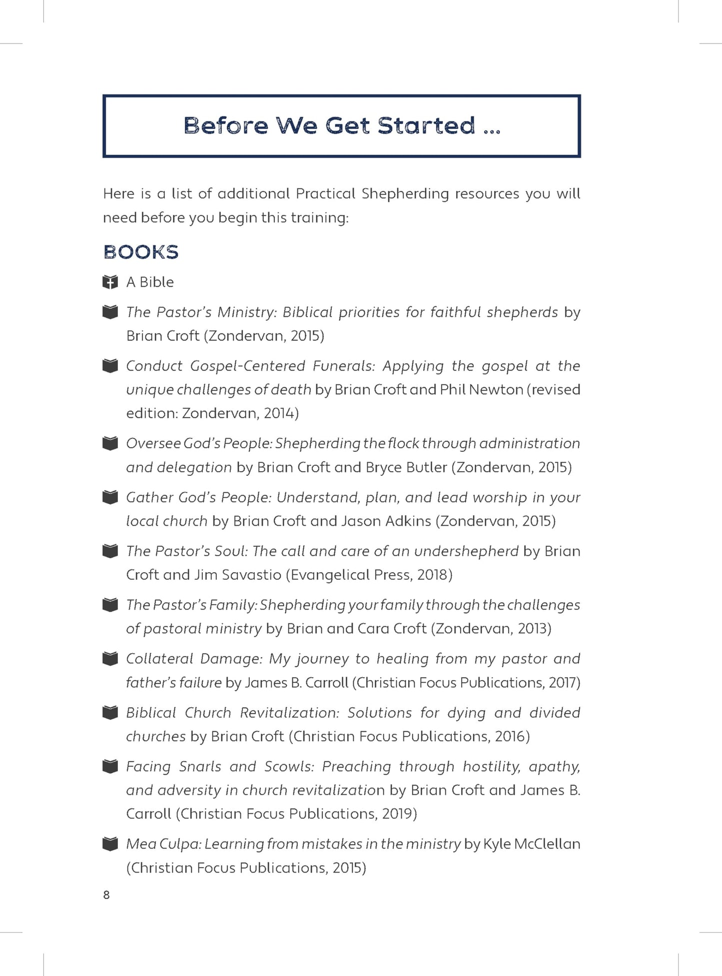 Practically Trained Pastors: A 52-Week Field Guide for Ministry in the Trenches