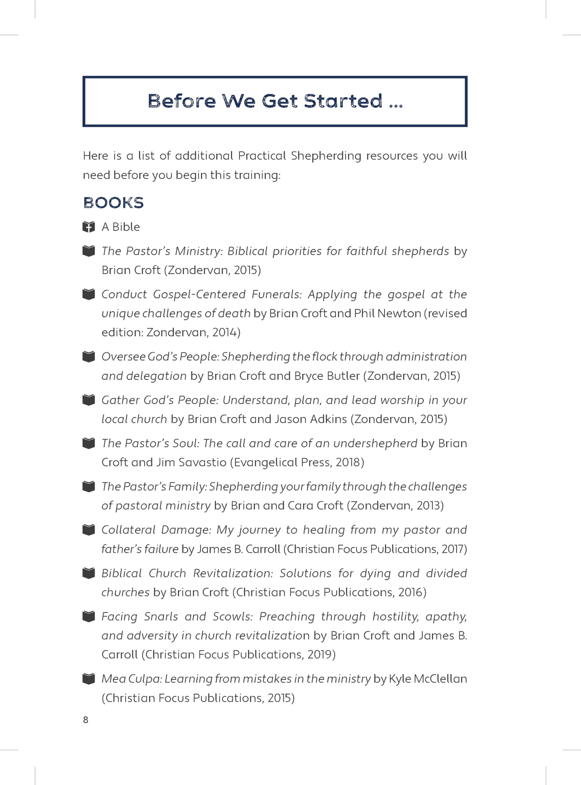 Practically Trained Pastors: A 52-Week Field Guide for Ministry in the Trenches