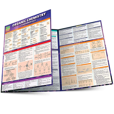 Organic Chemistry Fundamentals QuickStudy Laminated Reference Guide (QuickStudy Academic)