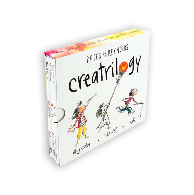 Peter Reynolds Creatrilogy Box Set (Dot, Ish, Sky Color): (Three Beloved Picture Books Celebrating Creativity, Confidence, and Imagination for Ages 5-9)
