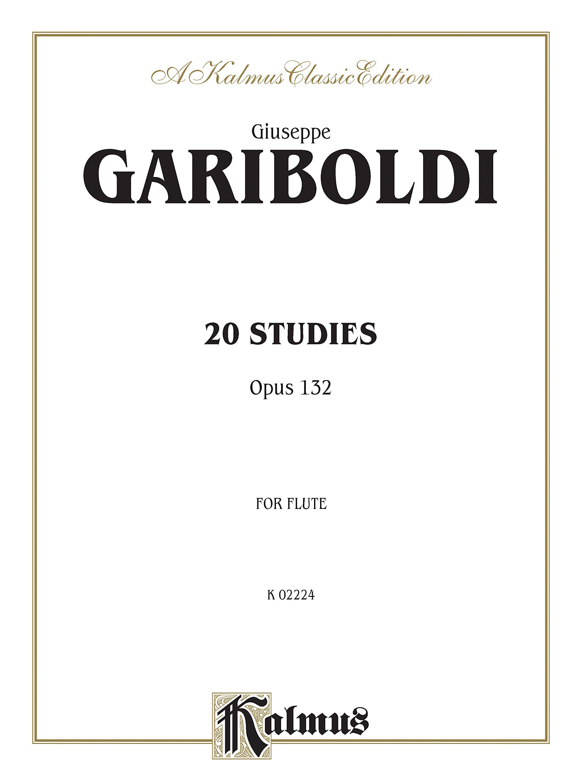 20 Studies, Op. 132 (Kalmus Edition)