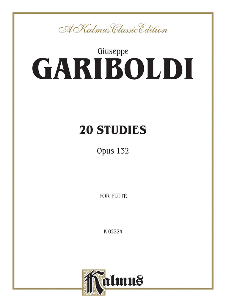 20 Studies, Op. 132 (Kalmus Edition)