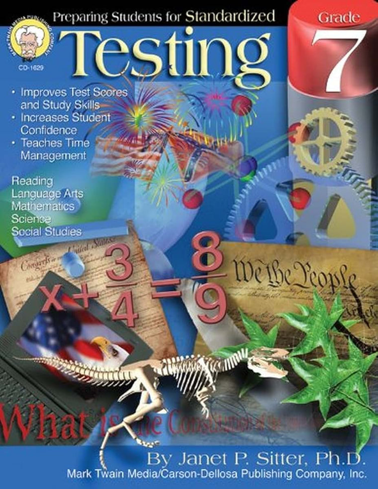 Mark Twain - Preparing Students for Standardized Testing, Grade 7