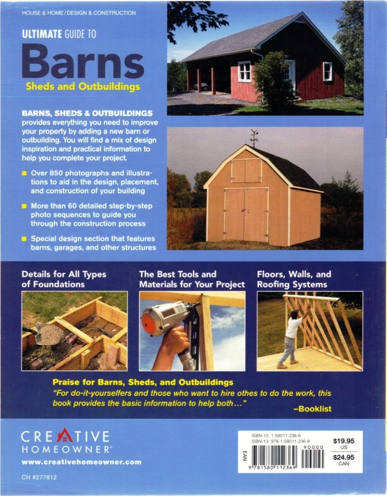 Barns, Sheds and Outbuildings: Plan, Design, Build