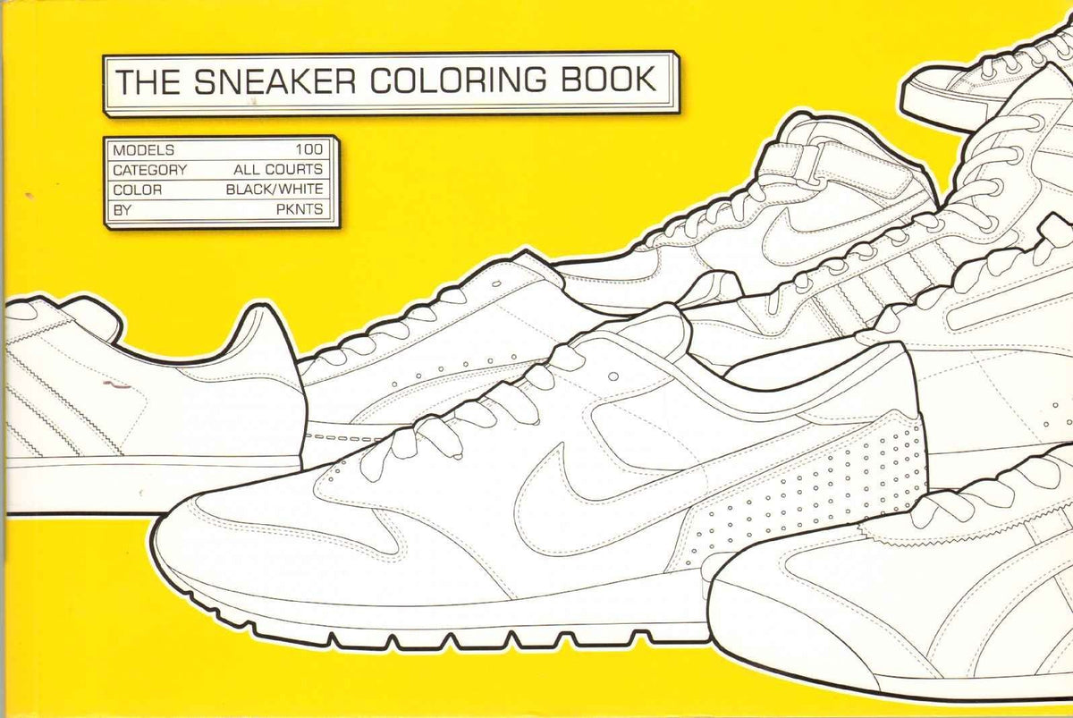 The Sneaker Coloring Book