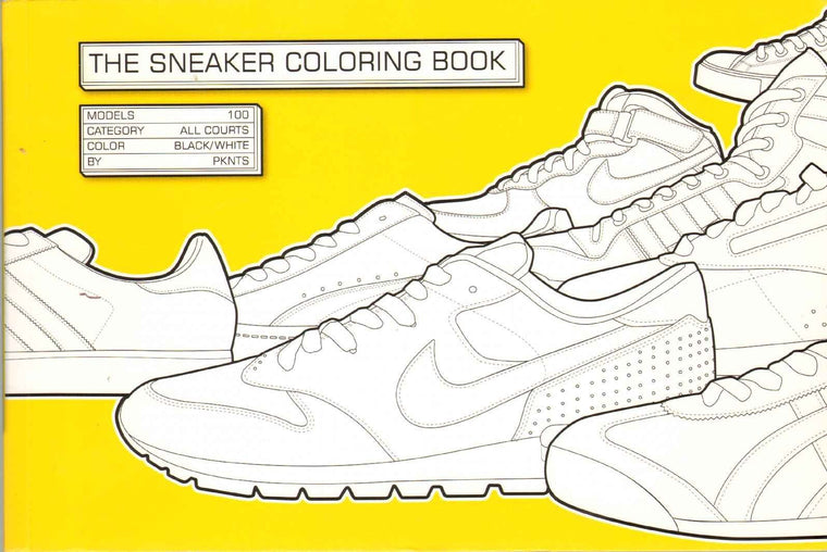 The Sneaker Coloring Book