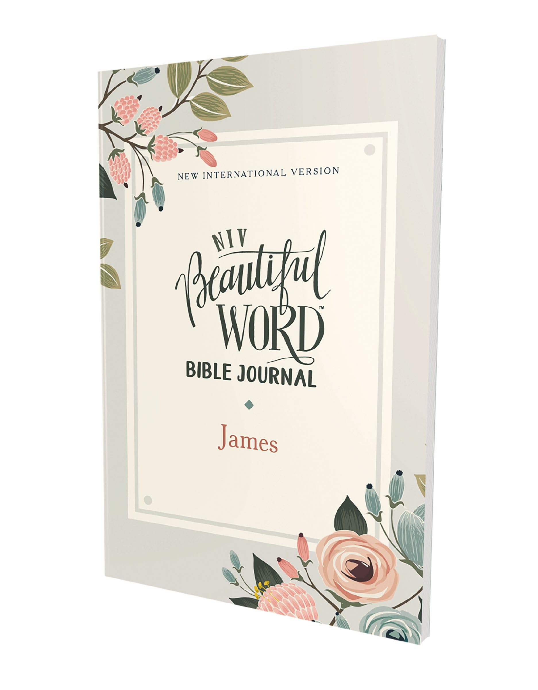 NIV, Beautiful Word Bible Journal, James, Paperback, Comfort Print