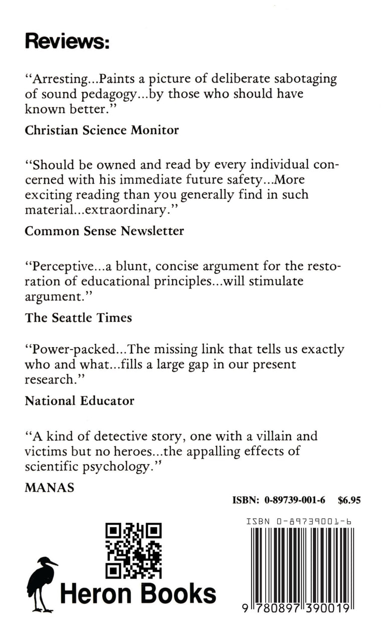 The Leipzig Connection (Basics in Education) — back cover