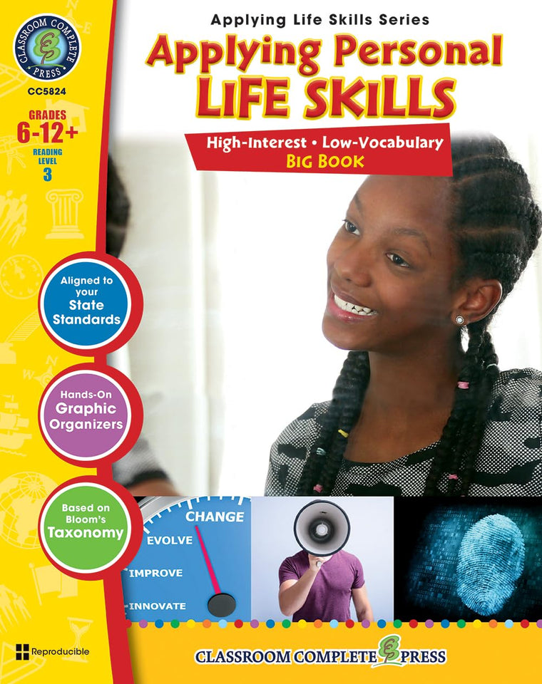 Applying Personal Life Skills Big Book Gr. 6-12+ - Classroom Complete Press