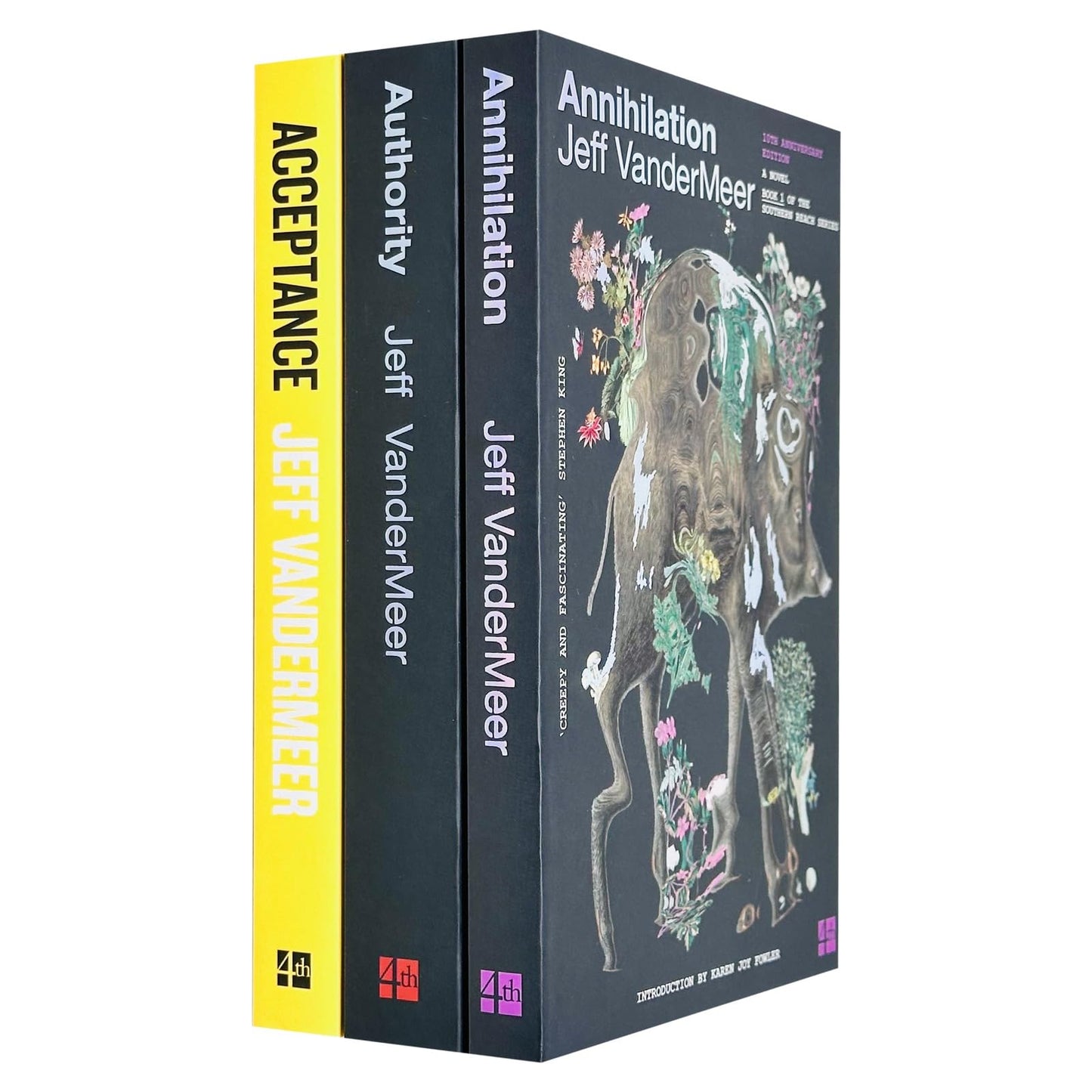 Southern Reach Trilogy 3 Books Collection Set By Jeff VanderMeer (Annihilation, Authority, Acceptance)
