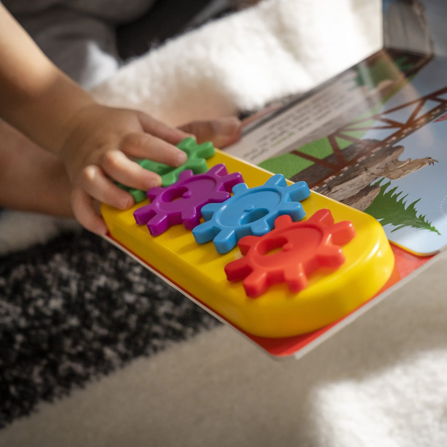 Baby Einstein - Lets Ride a Train! - A STEM Gear Sound Book - PI Kids