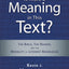 Is There a Meaning in This Text?: The Bible, the Reader, and the Morality of Literary Knowledge (Landmarks in Christian Scholarship)