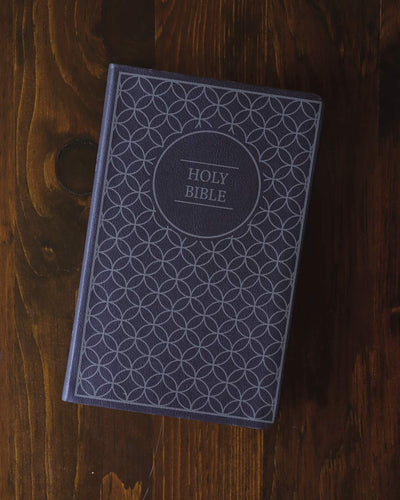 NIV Value Thinline Bible Leathersoft Gray/Black Comfort Print