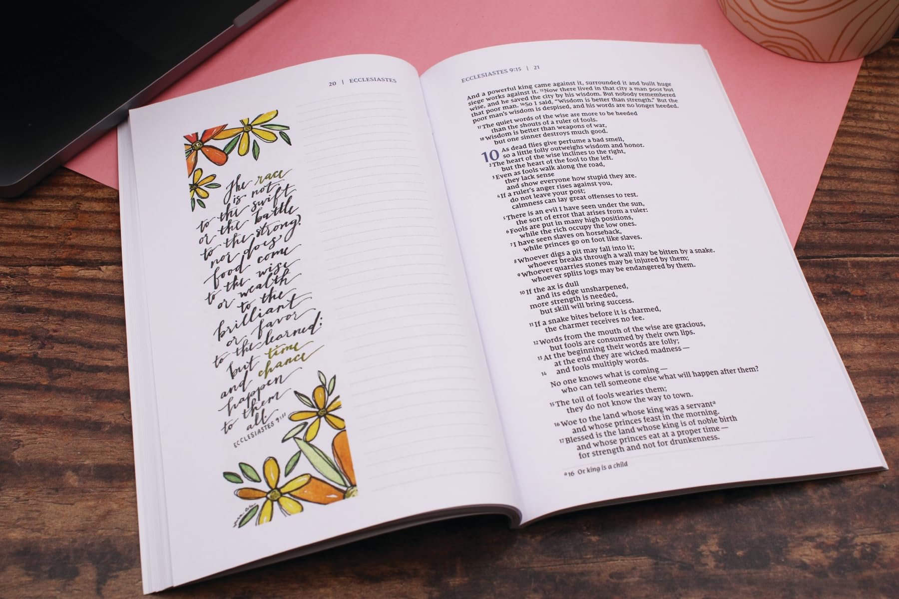 NIV, Beautiful Word Bible Journal, Ecclesiastes, Paperback, Comfort Print