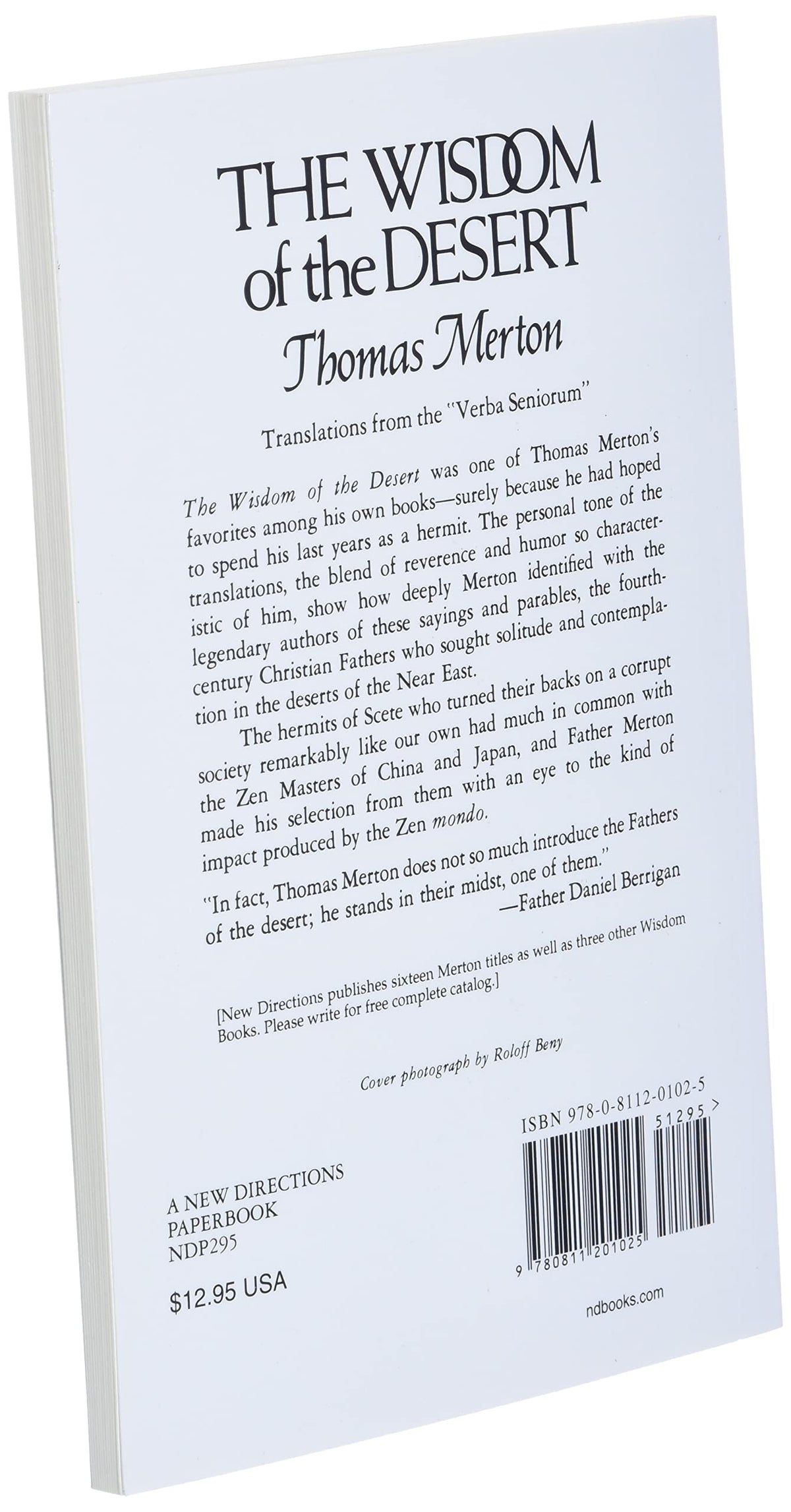 The Wisdom of the Desert (New Directions)