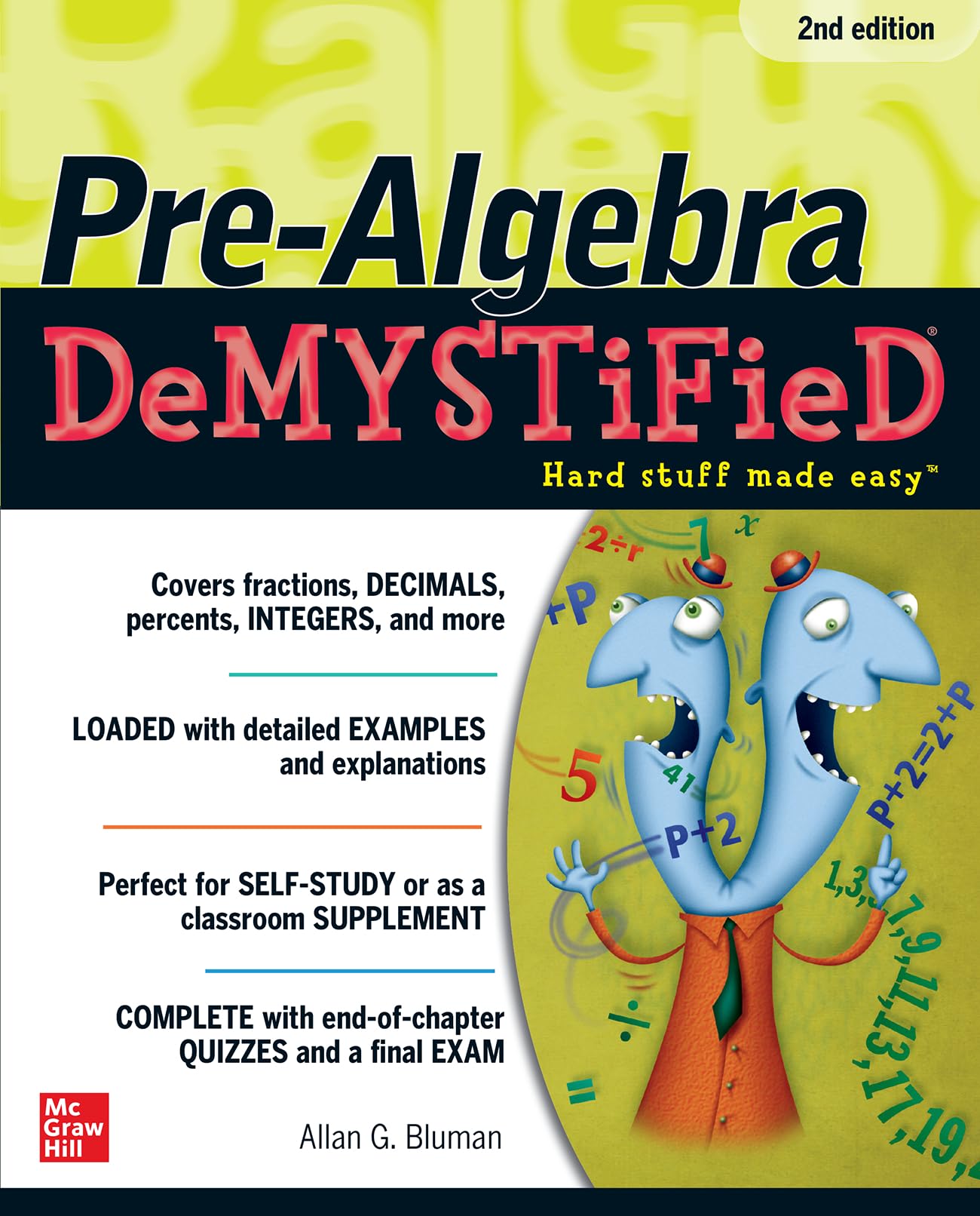 Pre-Algebra DeMYSTiFieD, Second Edition