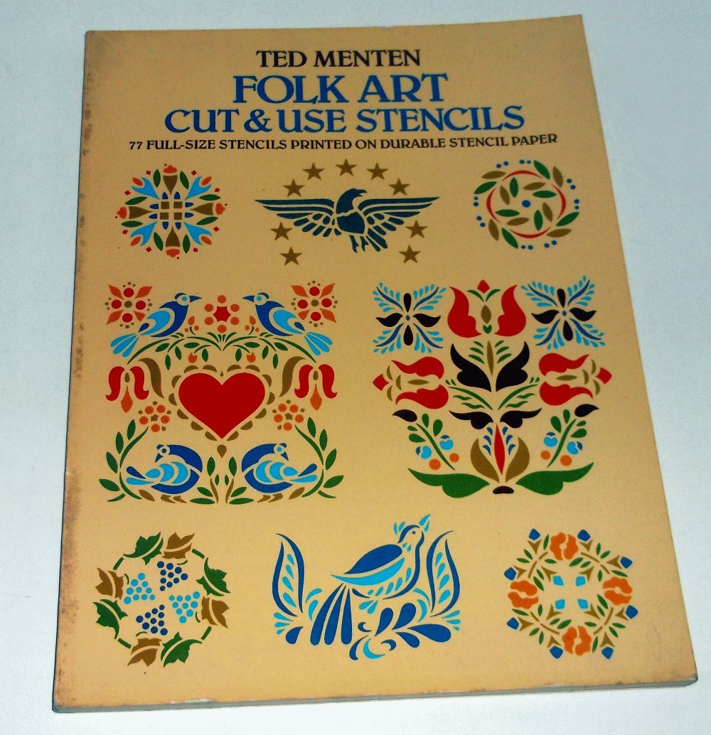 Folk Art Cut & Use Stencils