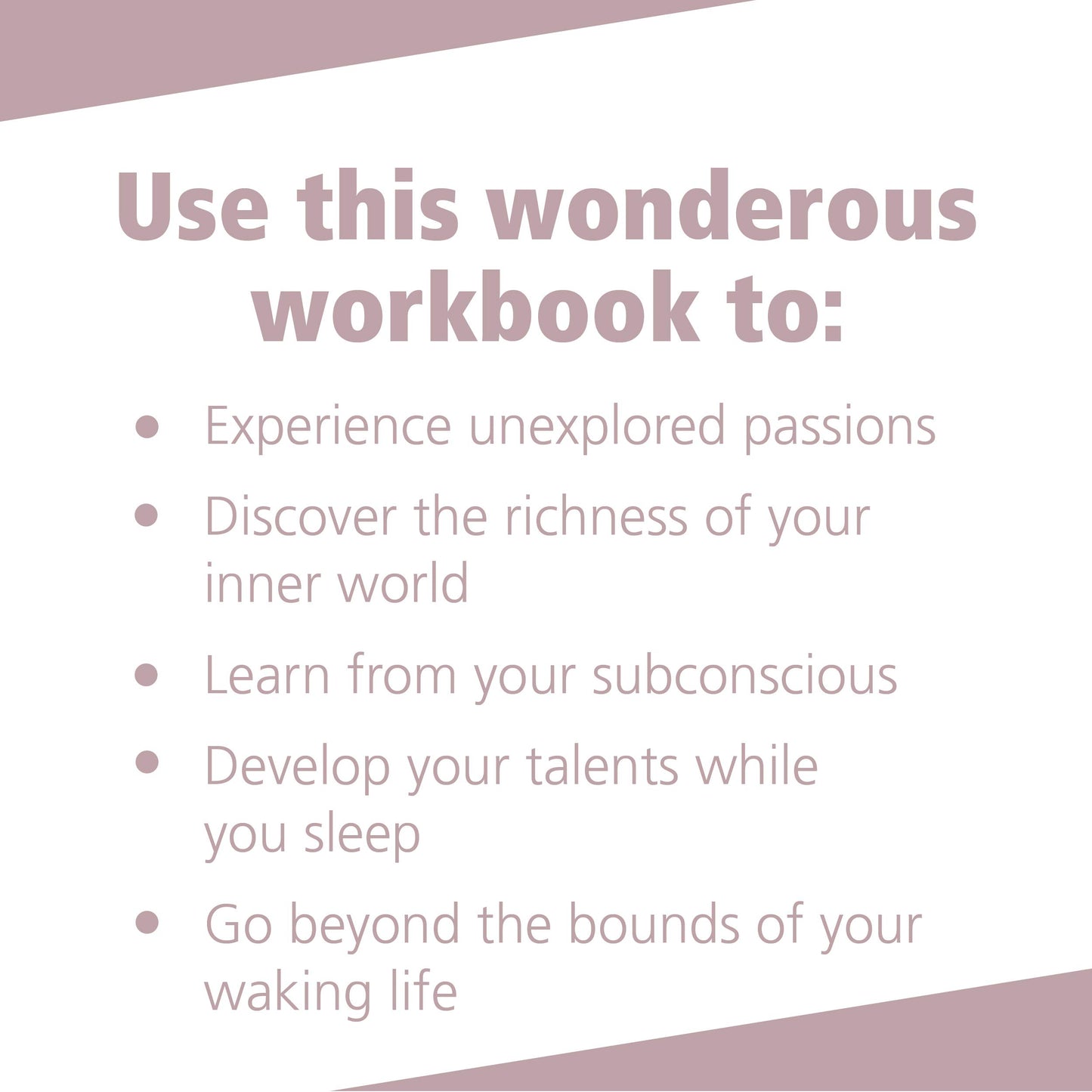 The Lucid Dreaming Workbook: A Step-by-Step Guide to Mastering Your Dream Life