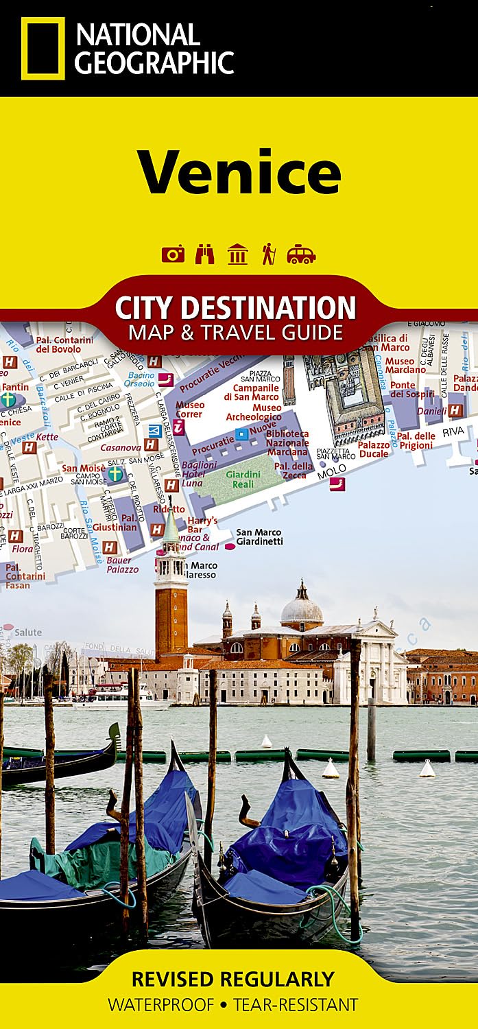 Venice Map (National Geographic Destination City Map)