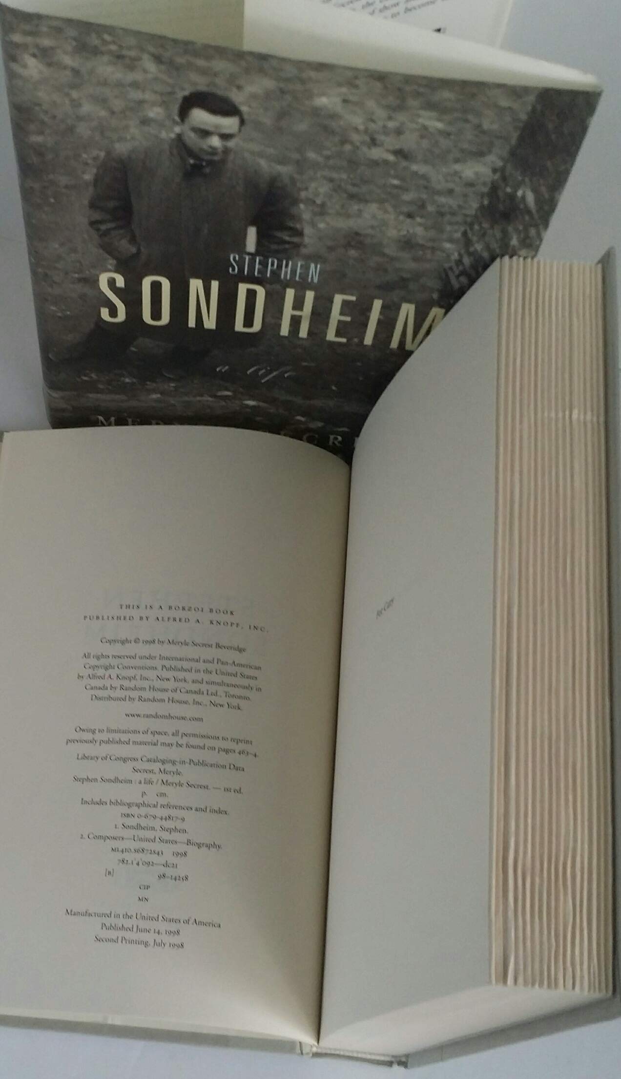 Stephen Sondheim: A Life