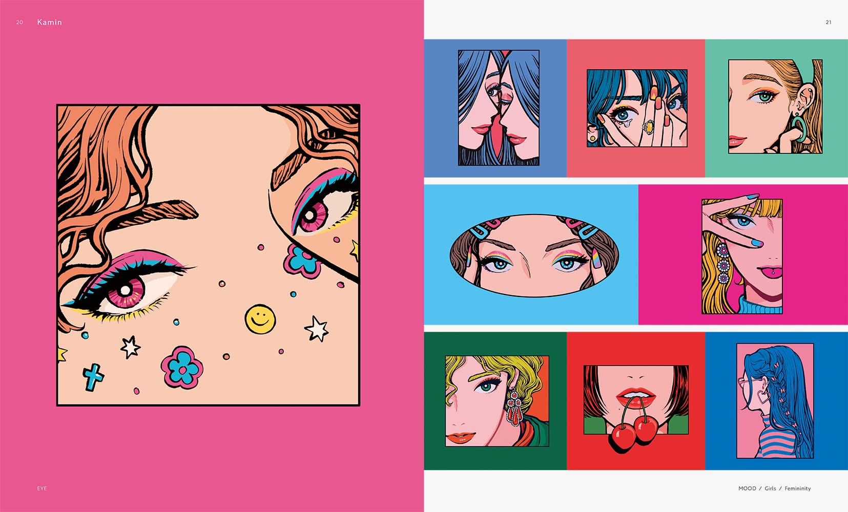 Neo Retro Illustrations: Retro Reimagined by a New Generation (PIE Creator's File Series) (Japanese Edition)