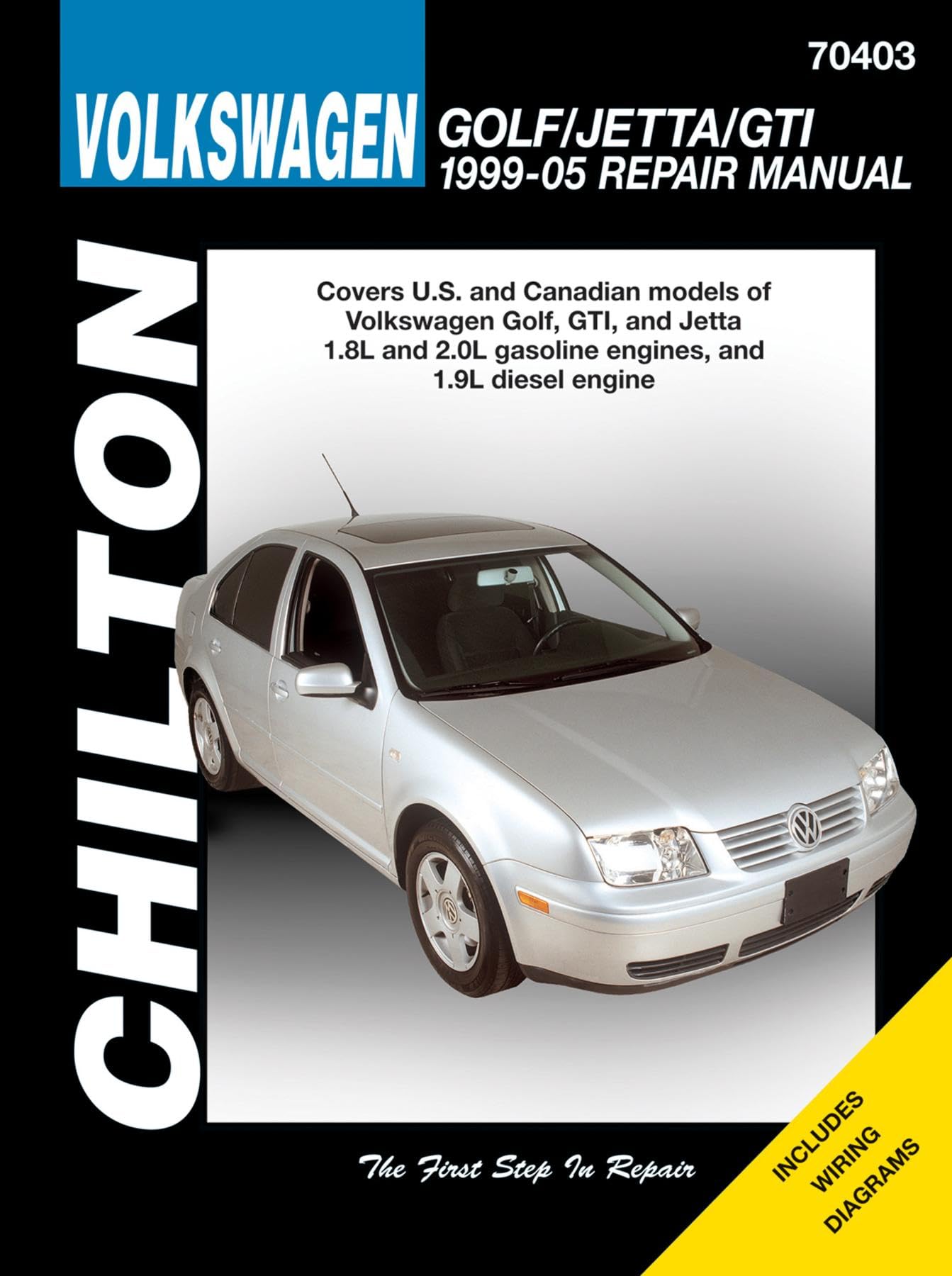 Volkswagen Golf/Jetta/GTI 1999-2005 Repair Manual by Chilton