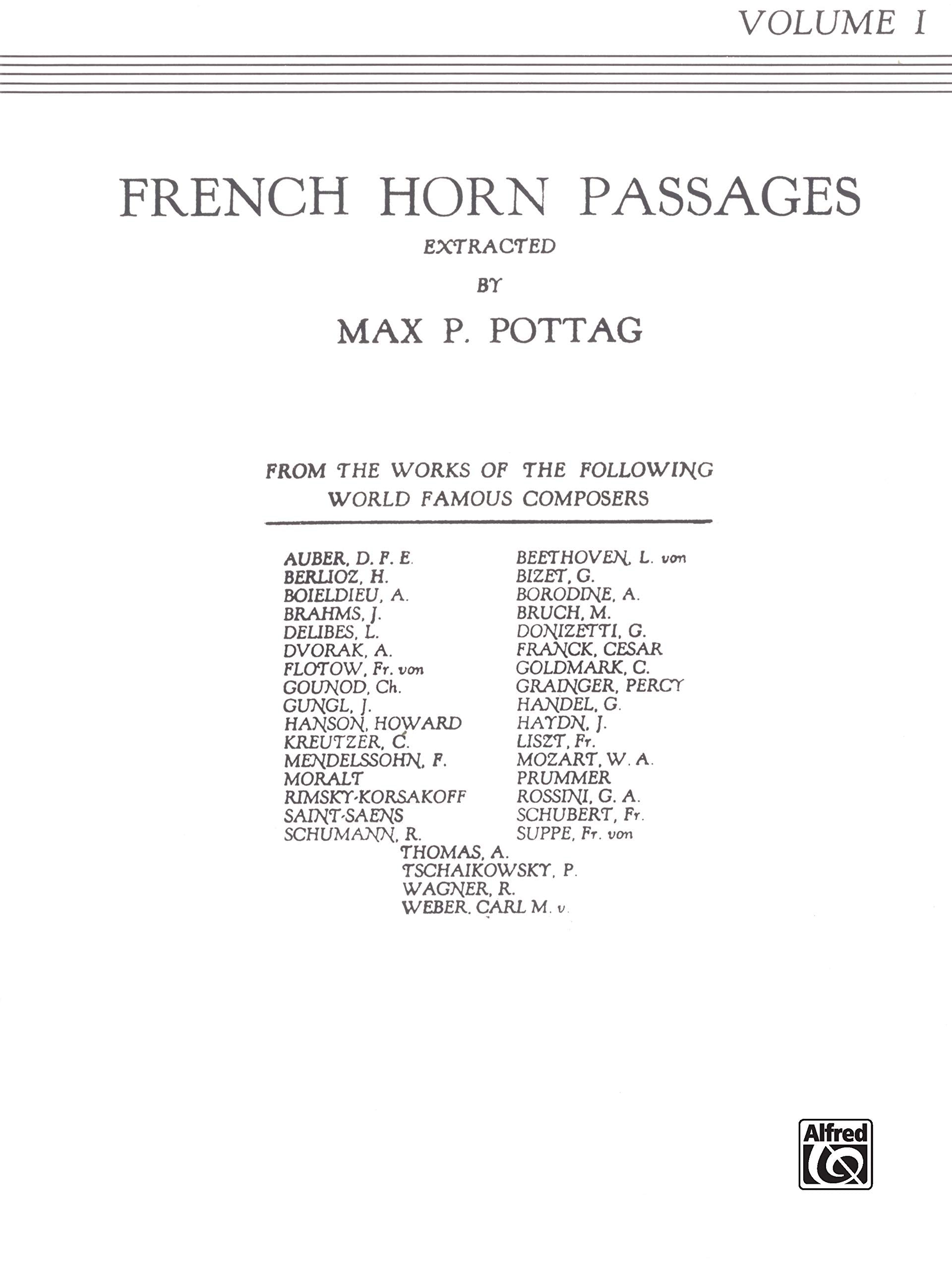 French Horn Passages, Vol 1