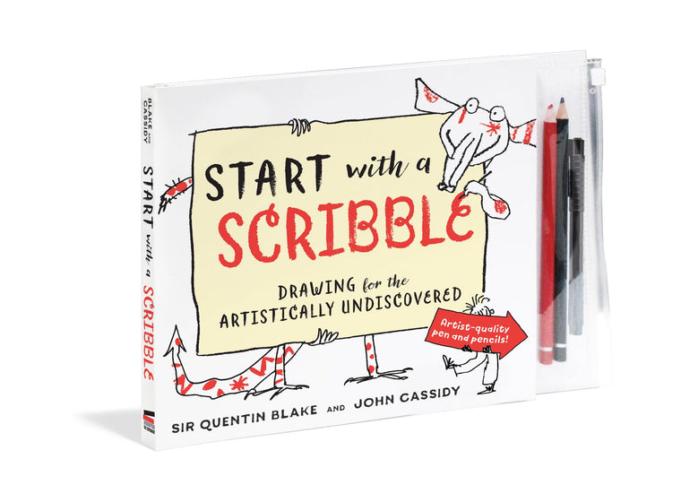 Start with a Scribble: Drawing for the Artistically Undiscovered — back cover