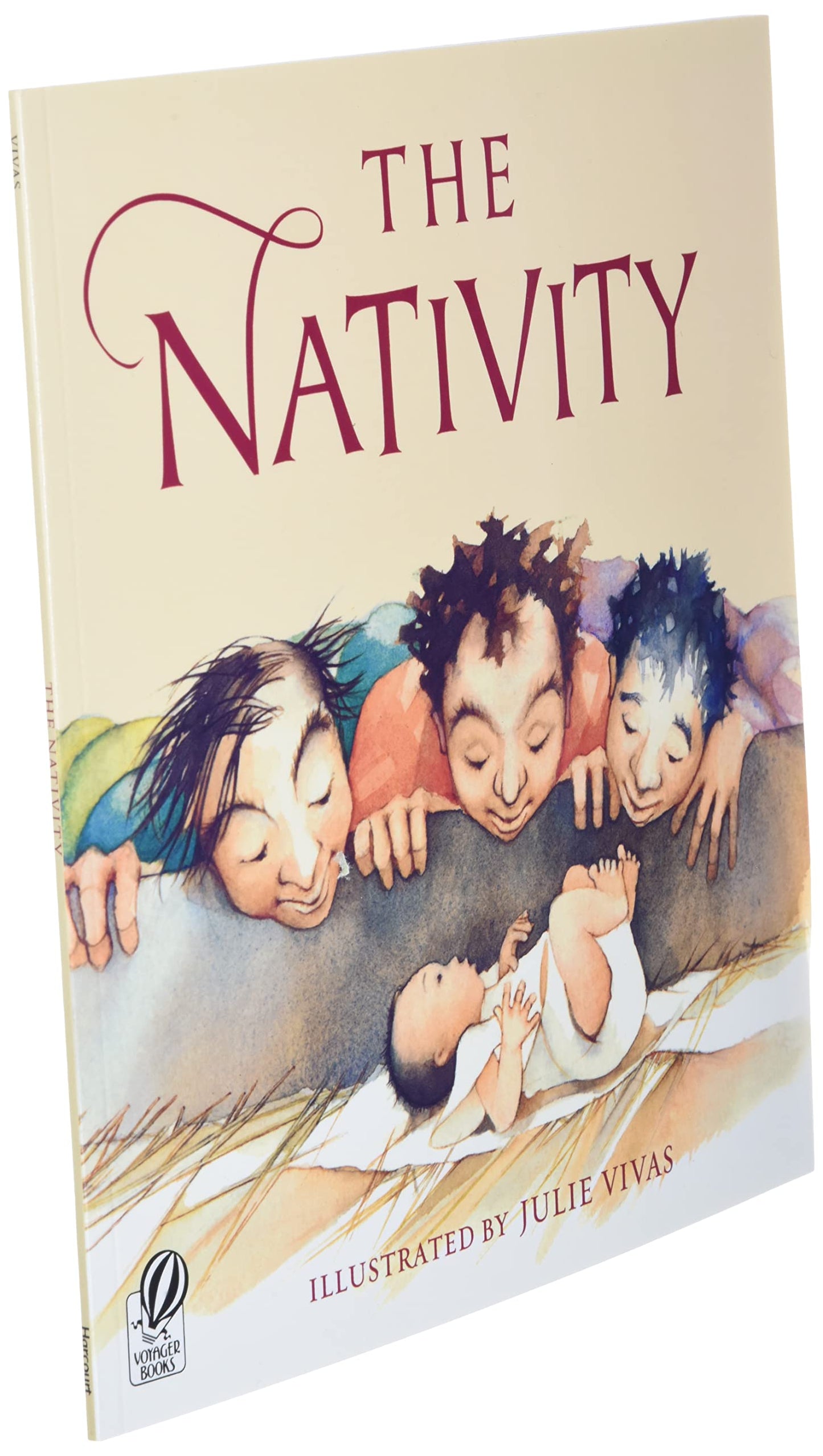 The Nativity: A Christmas Holiday Book for Kids by Vivas, Ju