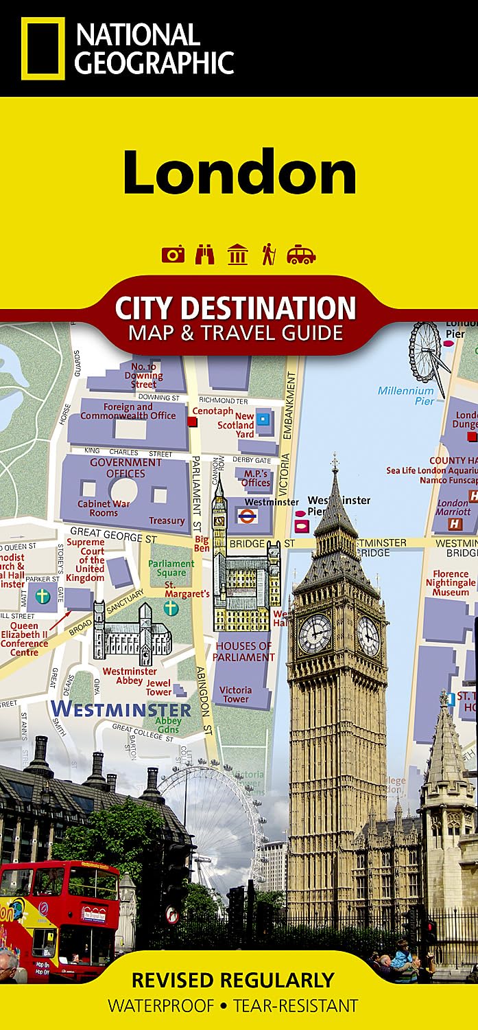 London Map (National Geographic Destination City Map)