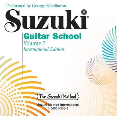 Suzuki Guitar School, Volume 7 (CD) (Suzuki Guitar School, Vol 7)