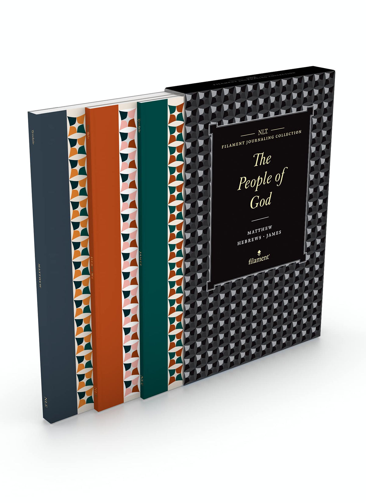 NLT Filament Journaling Collection: The People of God Set; Matthew, Hebrews, and James (Boxed Set) (Nlt Filament Bible Journal)