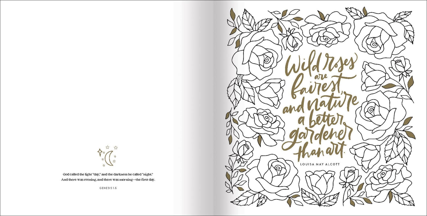 Morning Has Broken: An Inspirational Coloring Book Celebrating God's Creation (Coloring Faith)