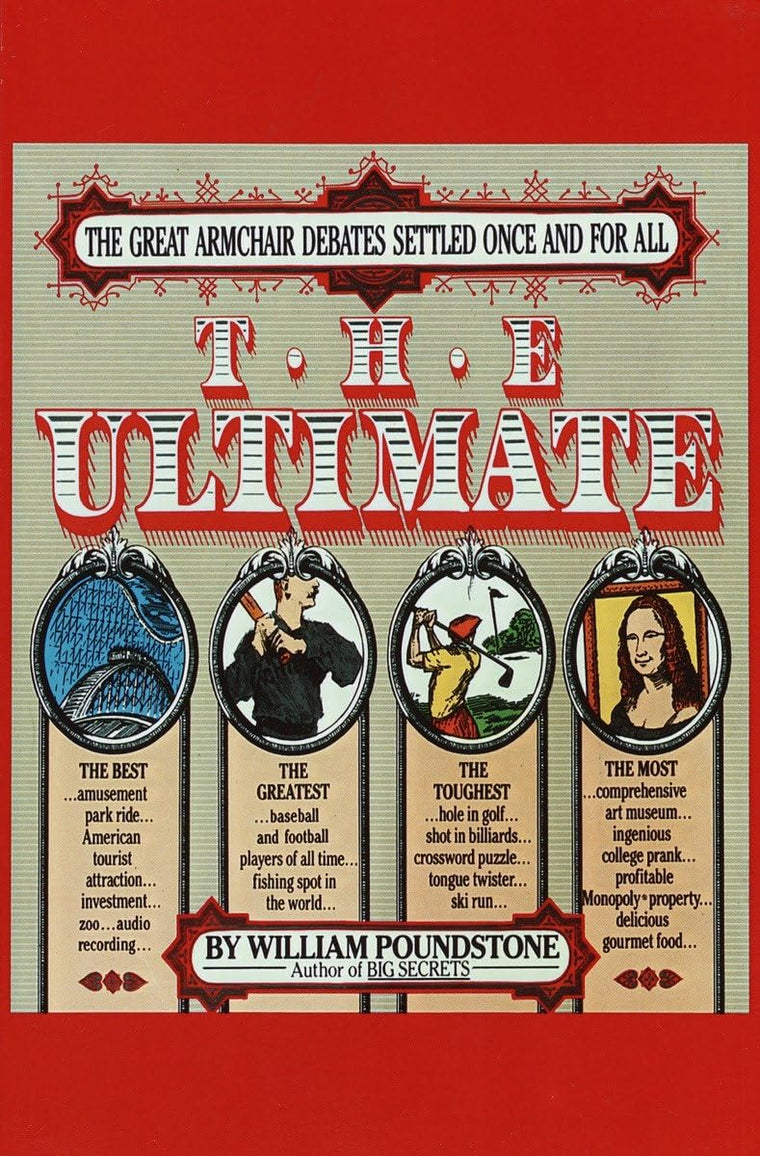 The Ultimate: The Great Armchair Debates Settled Once and for All