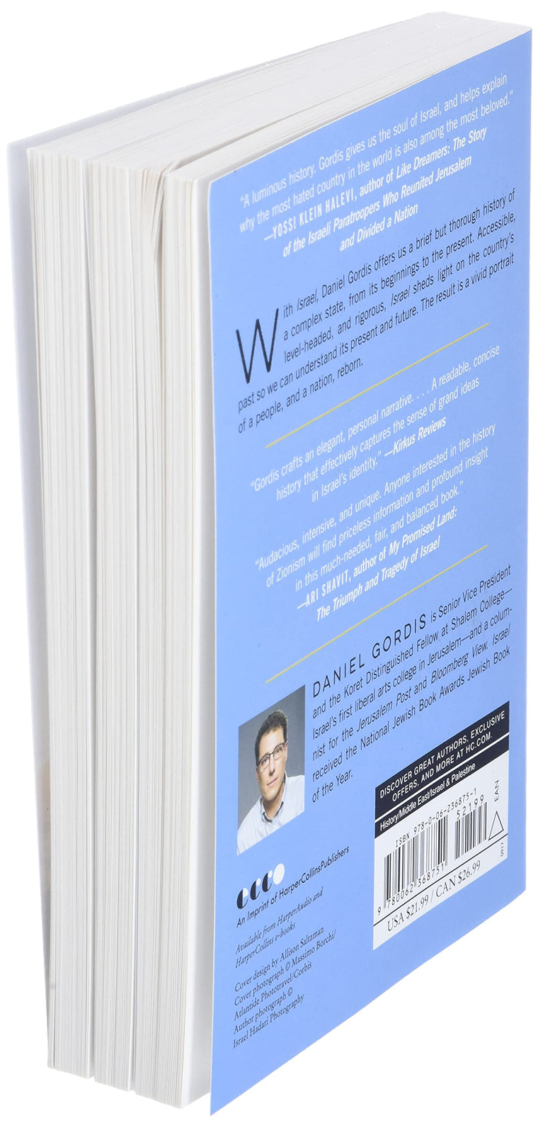 Israel: A Concise History of a Nation Reborn by Gordis, Dani