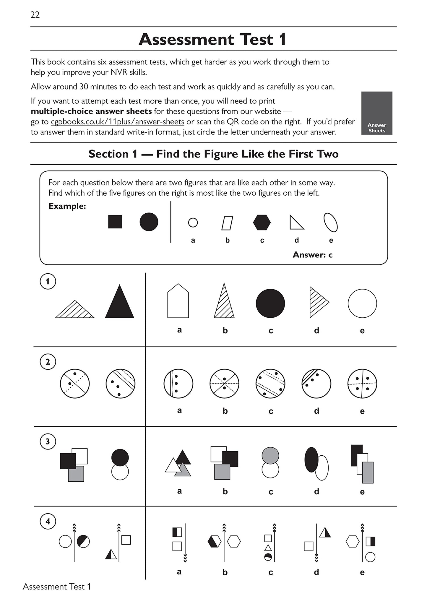 New 11+ GL Non-Verbal Reasoning Practice Book & Assessment Tests - Ages 10-11 (with Online Edition) (CGP 11+ GL)