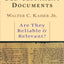 The Old Testament Documents: Are They Reliable Relevant?