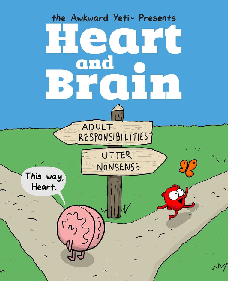 Heart and Brain: An Awkward Yeti Collection (Volume 1)