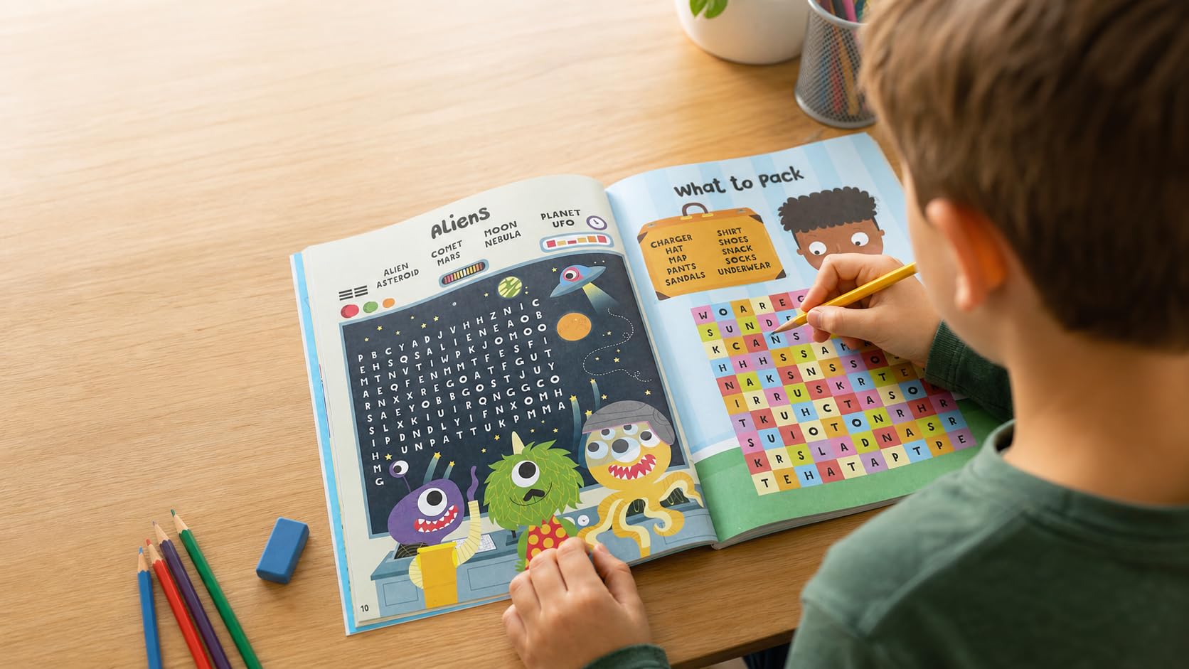 Totally Awesome Word Searches For Kids - Puzzle Activity Book for Children 6-9