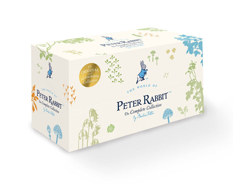 The World of Peter Rabbit 23 Vol Box Set White Jacket: The Complete Collection Of Original Tales 1-23 — back cover